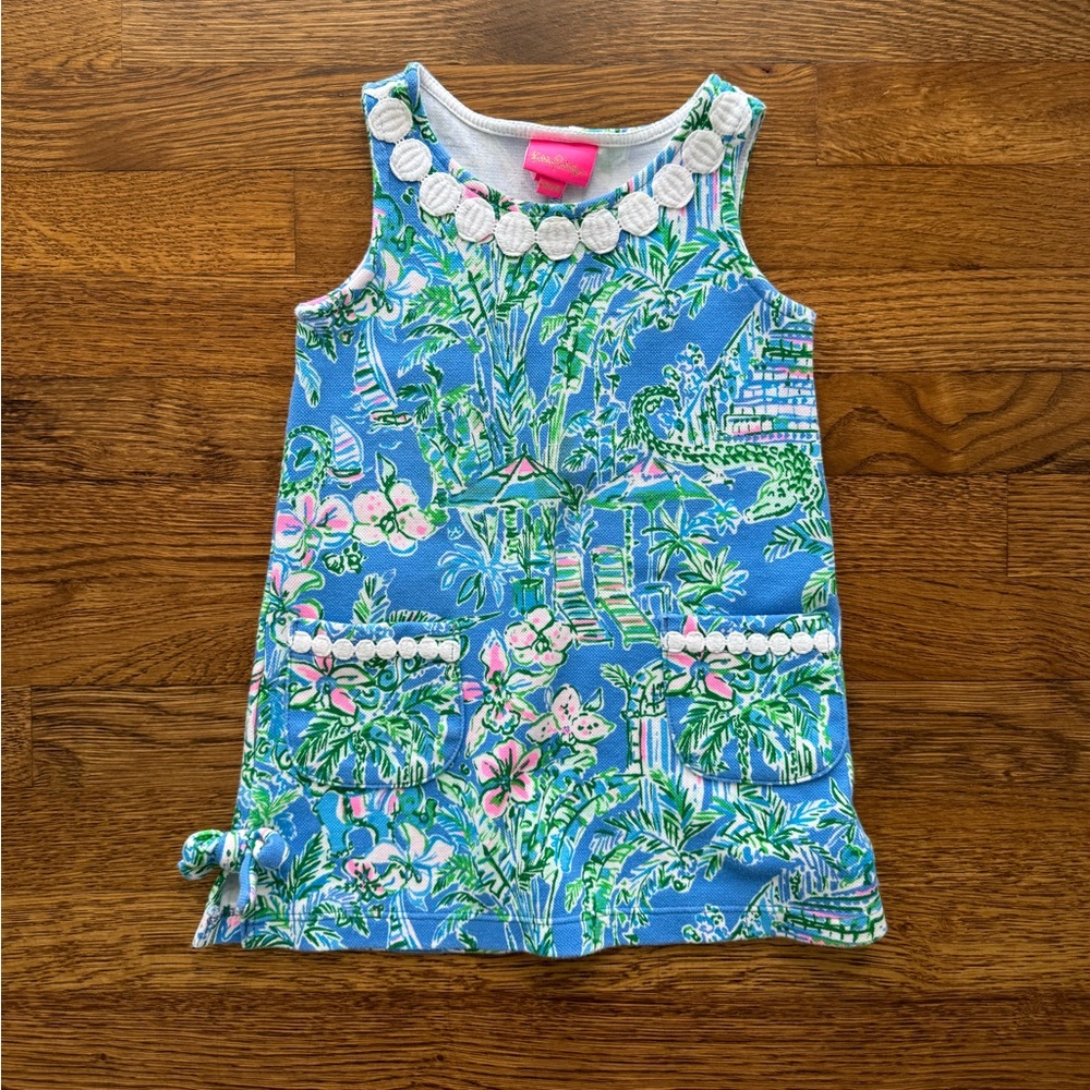 Lilly Pulitzer Classic Shift Dress Size 2t